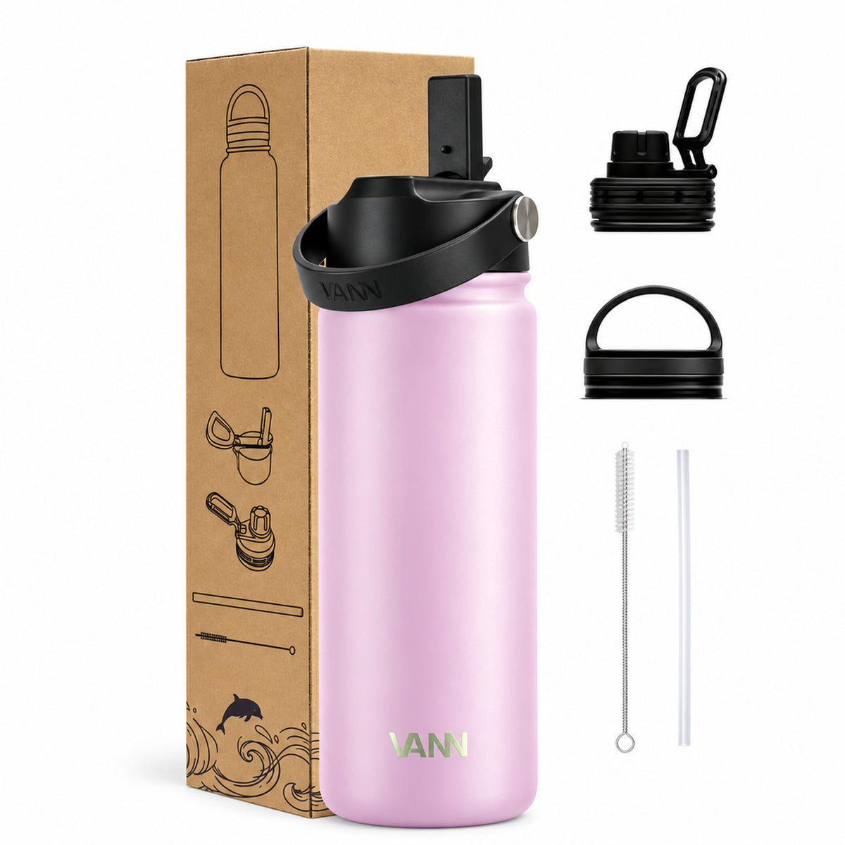 VANN Ultimate Bottle 500 ml - Pink