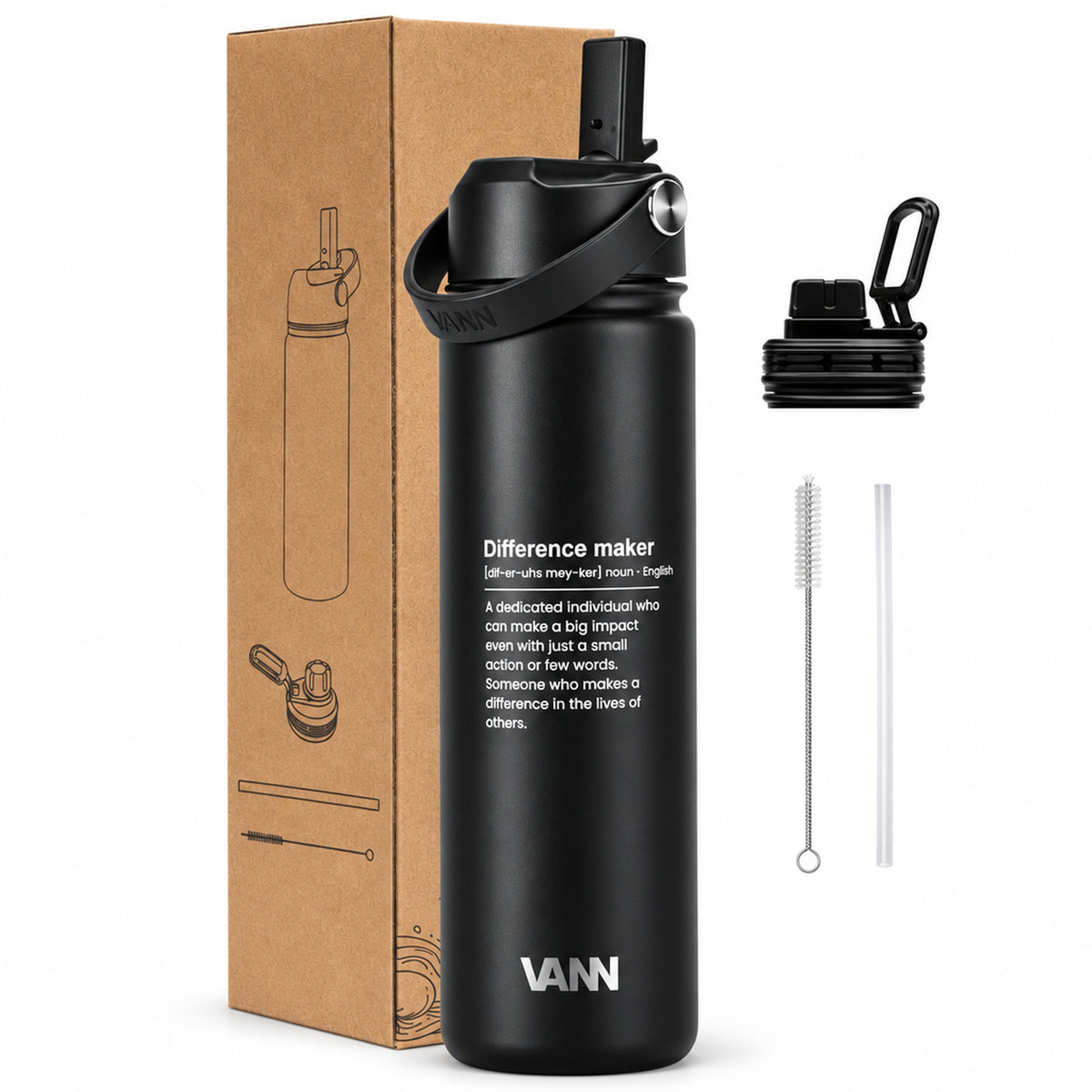 VANN Gift Bottle - Black
