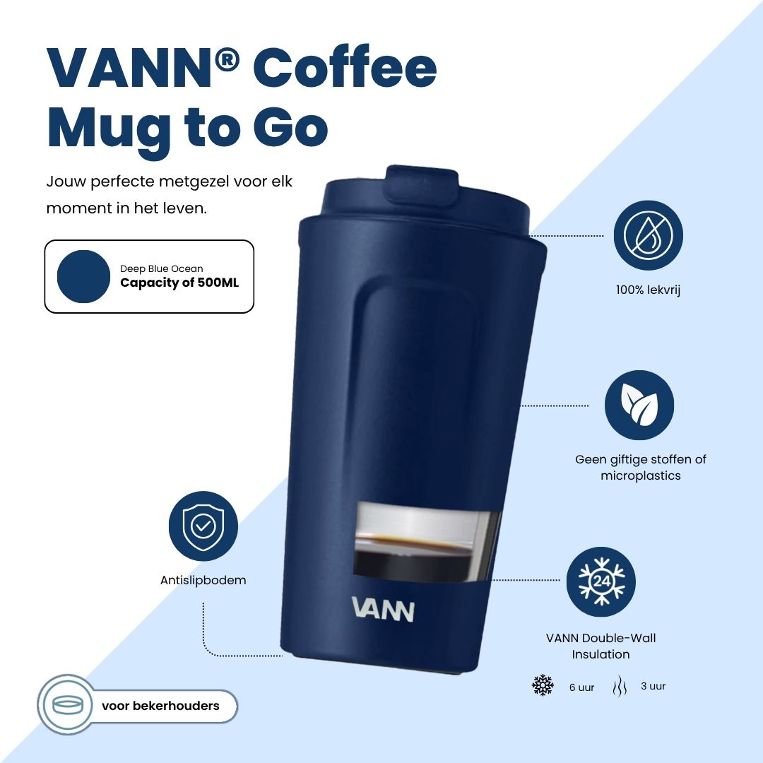 VANN® Koffiebeker Grande 500ML