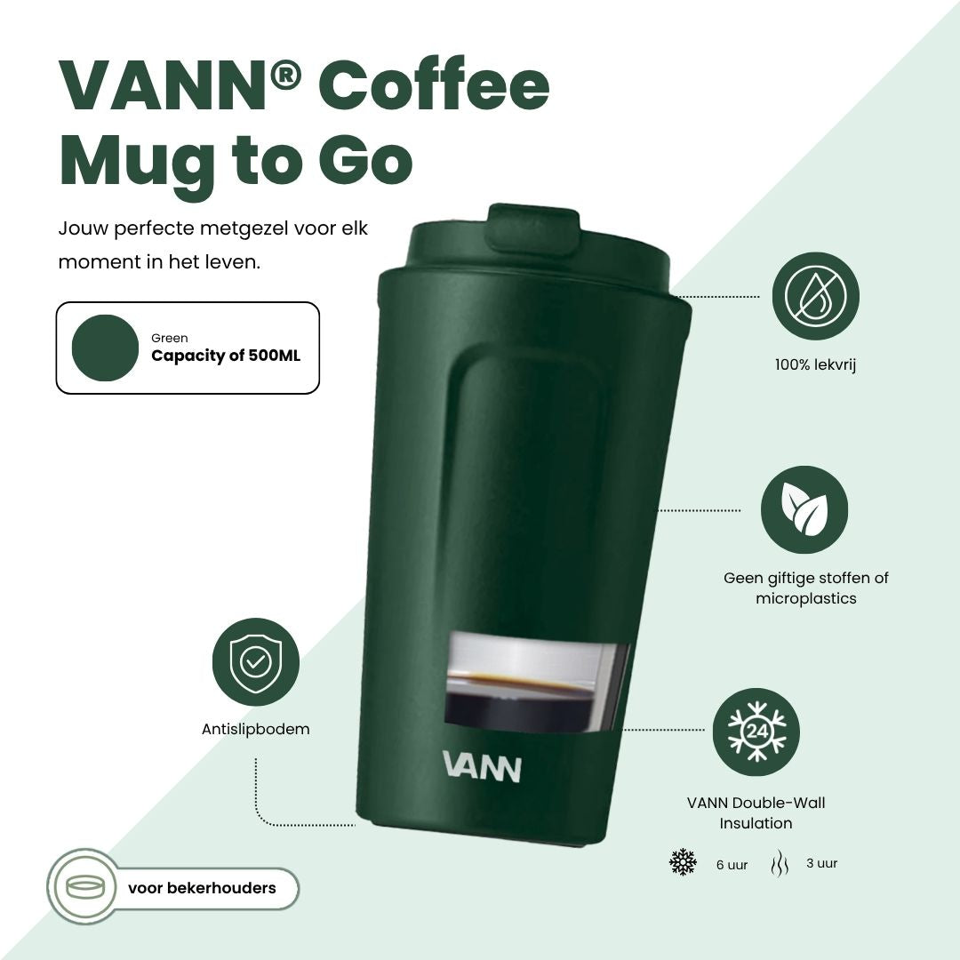 VANN® Koffiebeker Grande 500ML