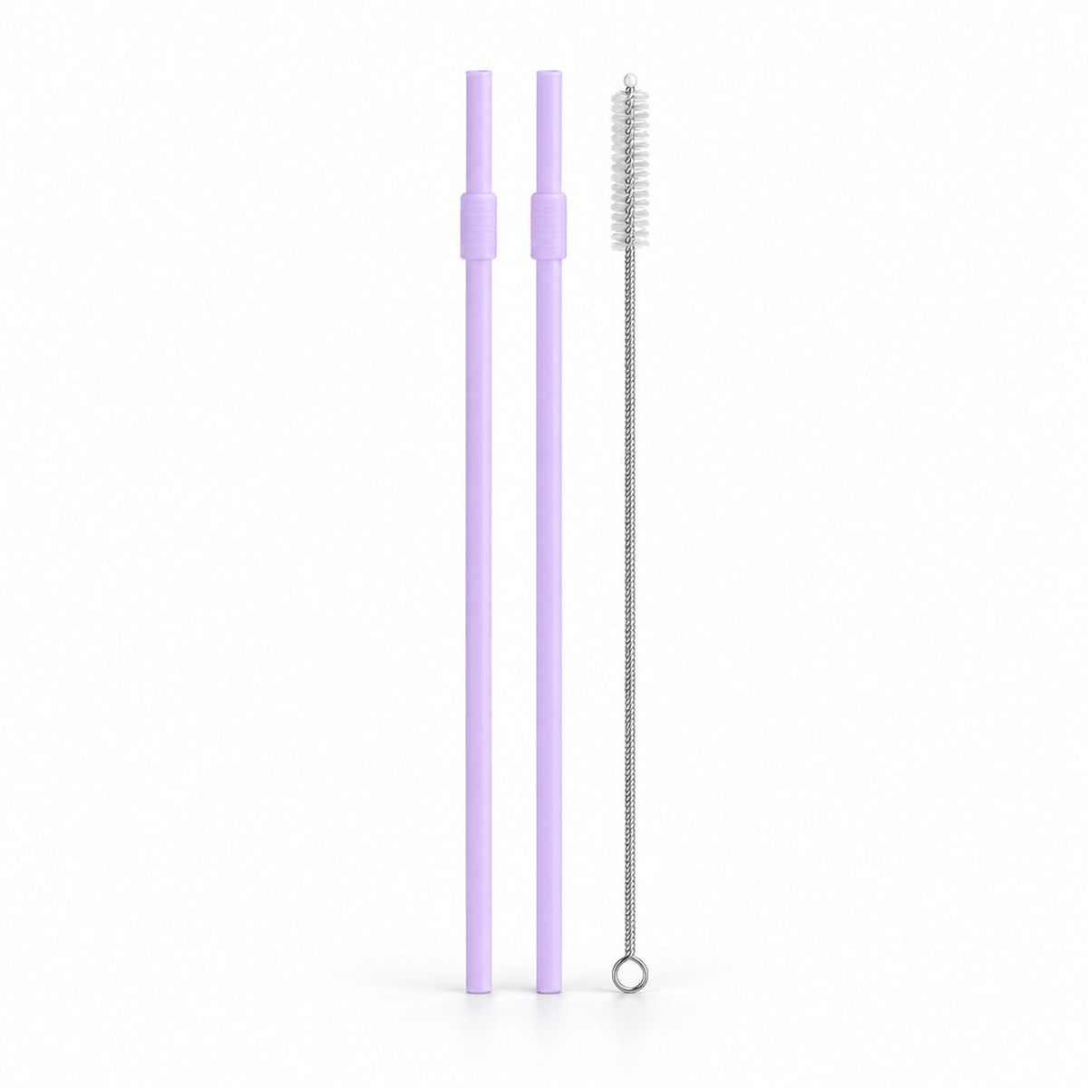 VANN One Tumbler rietjes en schoonmaakborstel - Love Lila