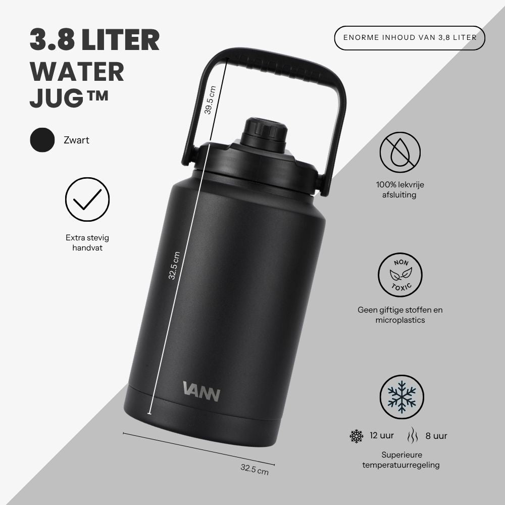 Water jug 3.8L