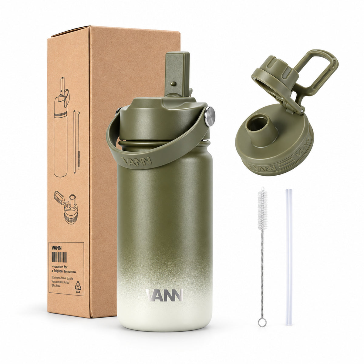 VANN Gradient Bottle - Gradient Green