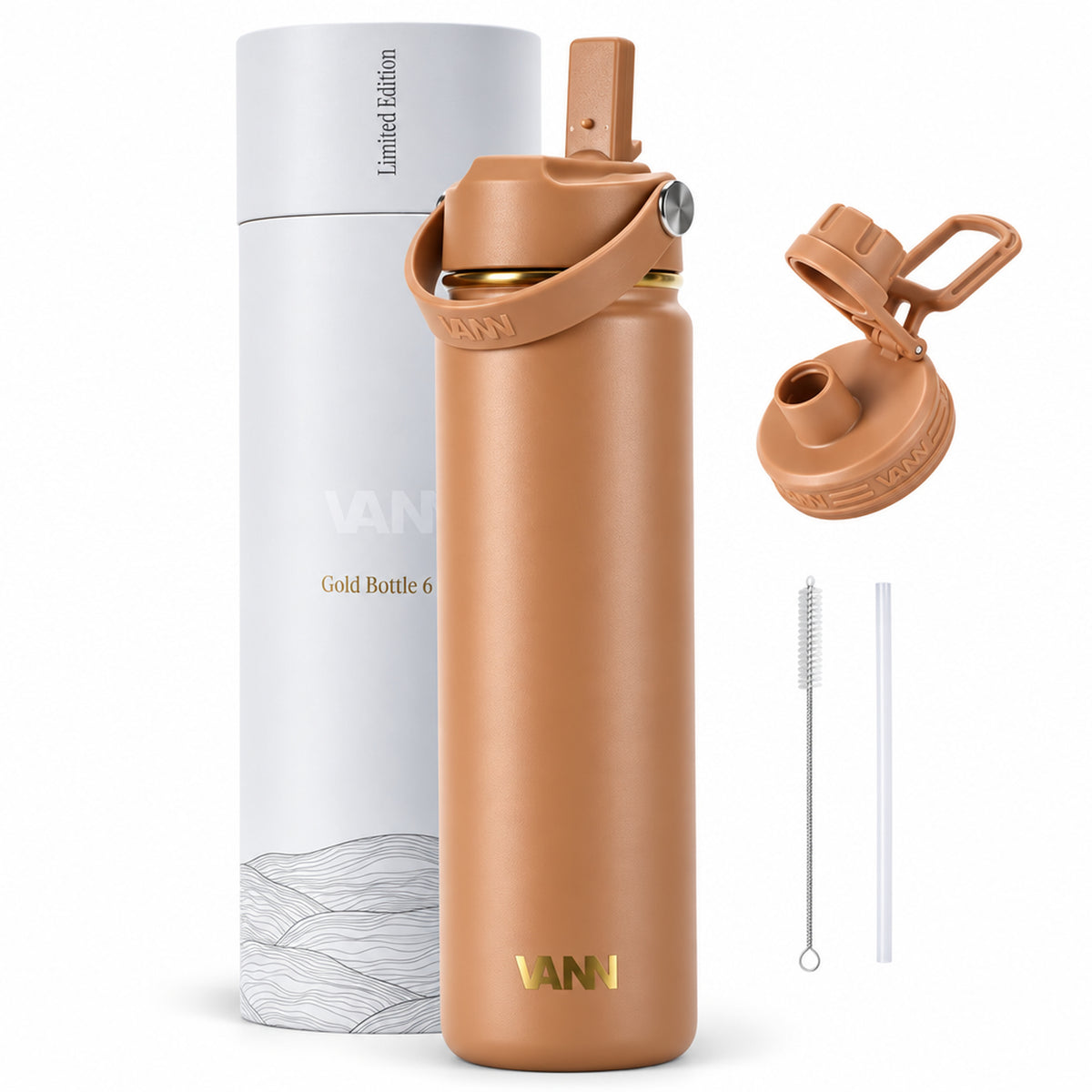 VANN Gold Bottle - Cappuccino