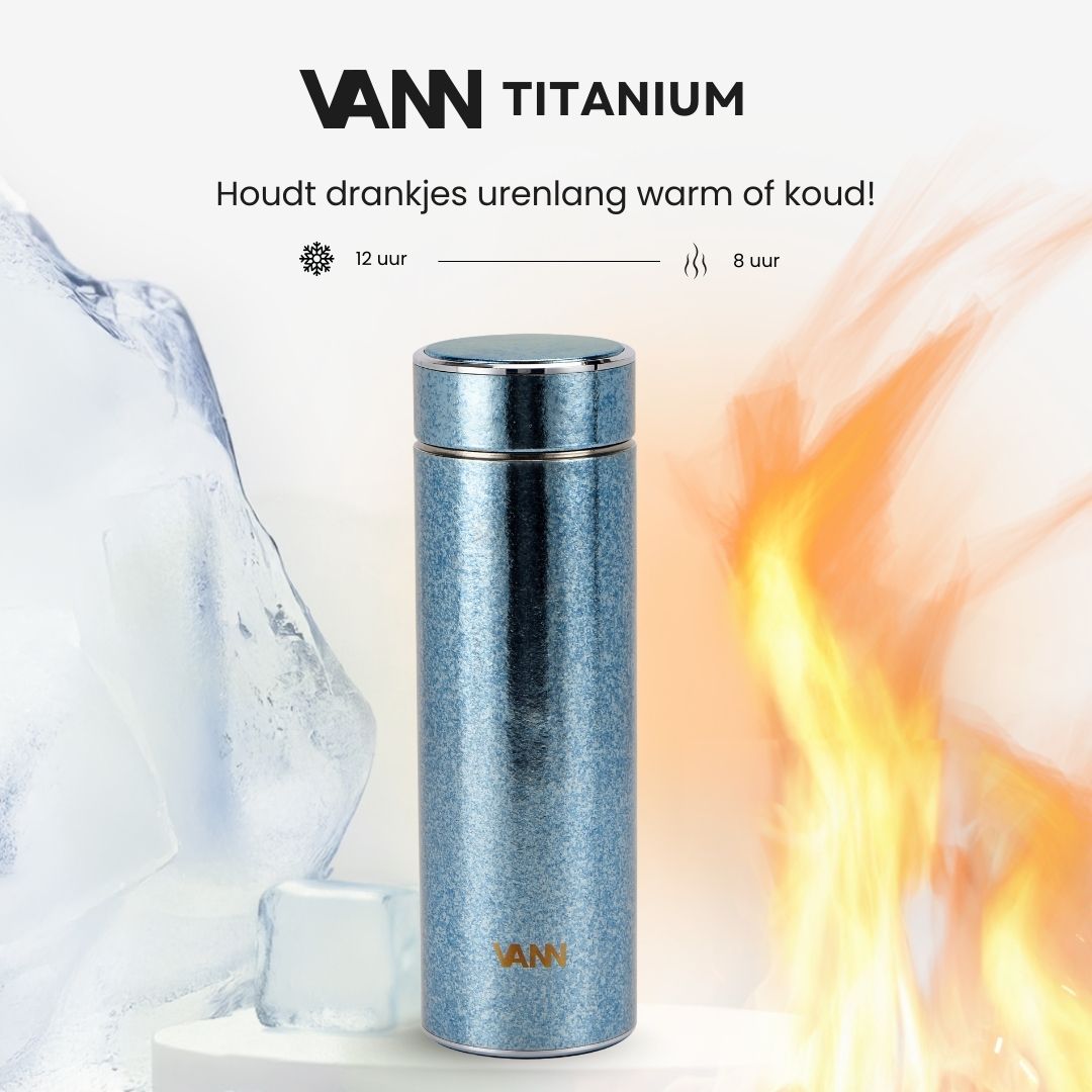 VANN Titanium Drinkfles