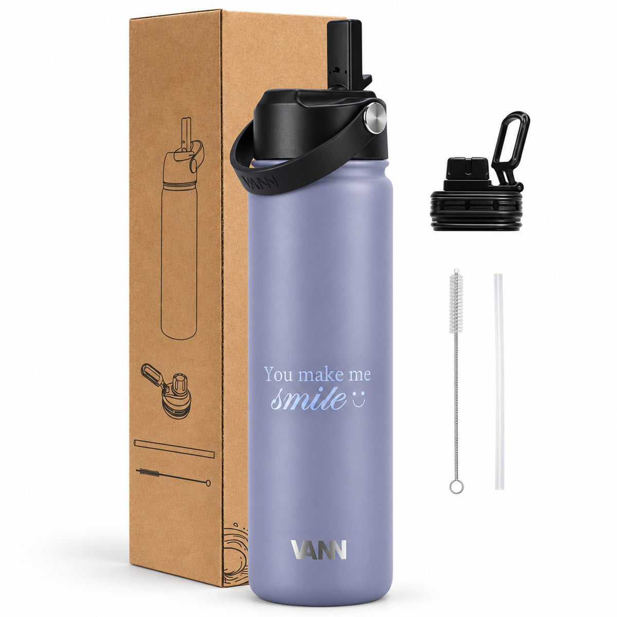 VANN Gift Bottle - Lavender grey
