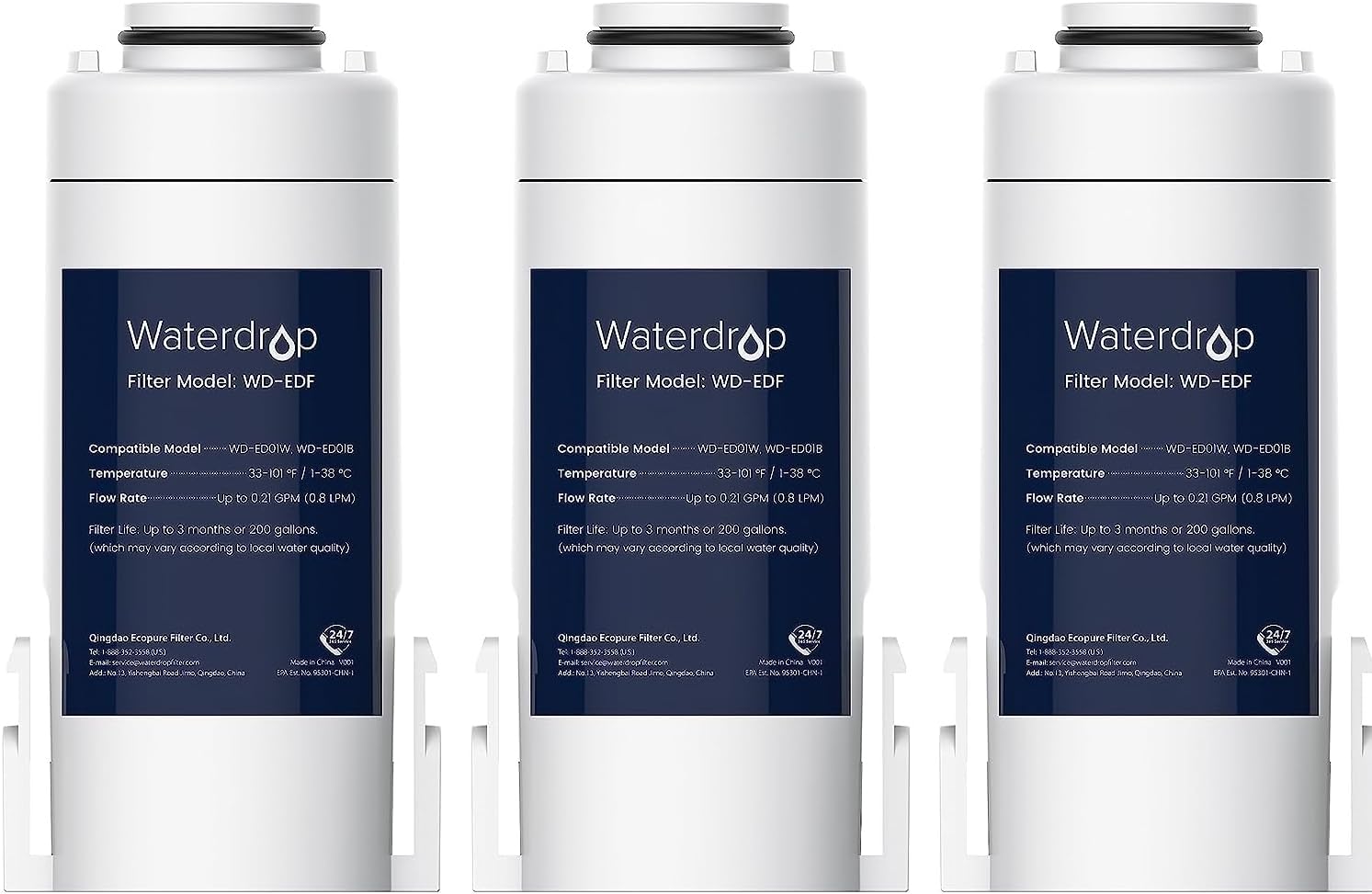 Waterfilter los 3 pack (Elektrische waterfilter)