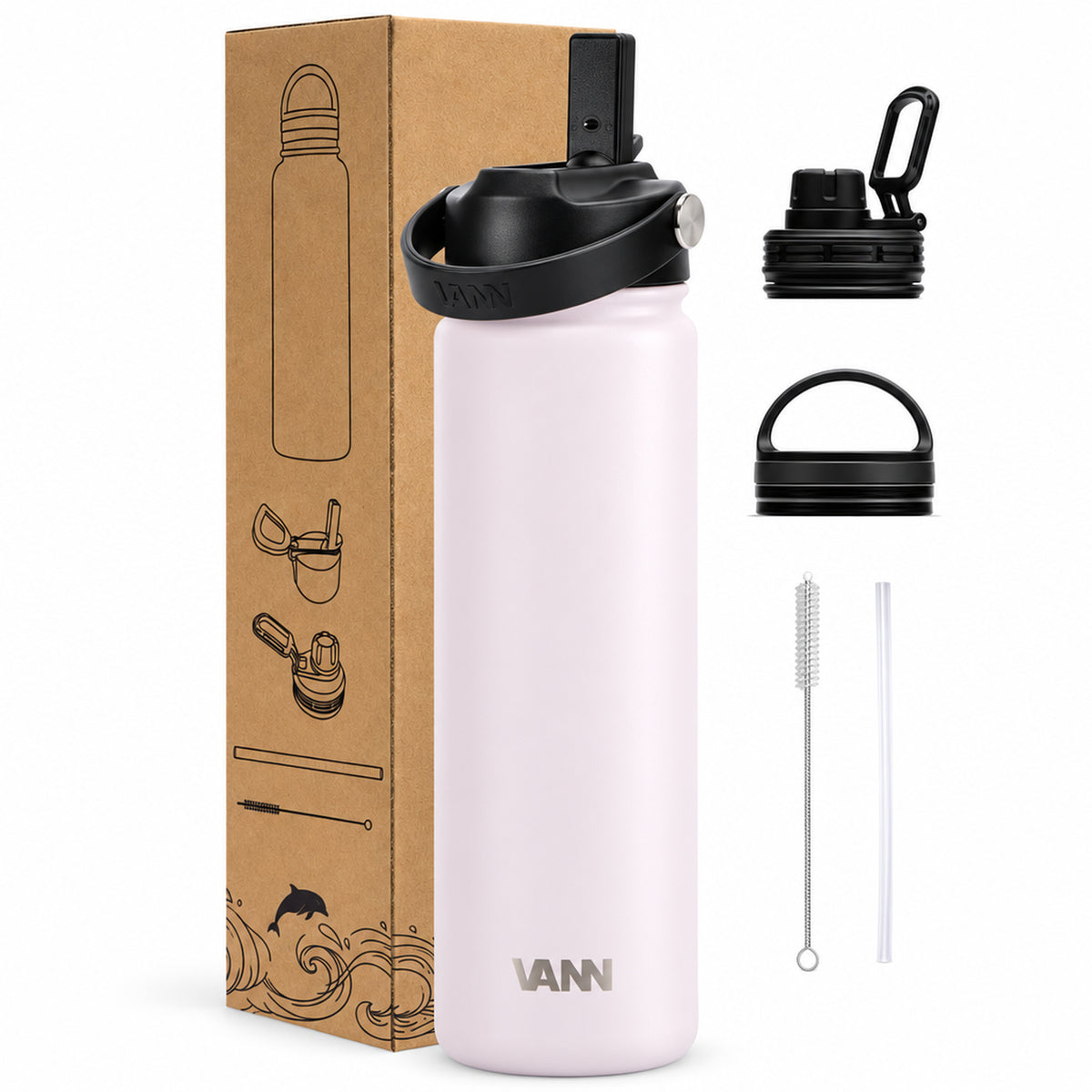 VANN Ultimate Bottle 650 ml - Himalayan Salt