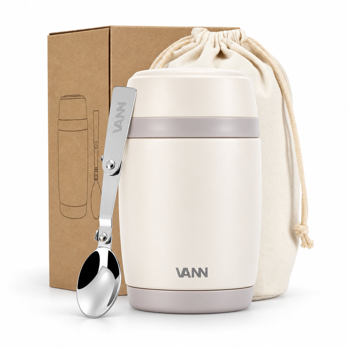 VANN Lunchpot - Soft Sand