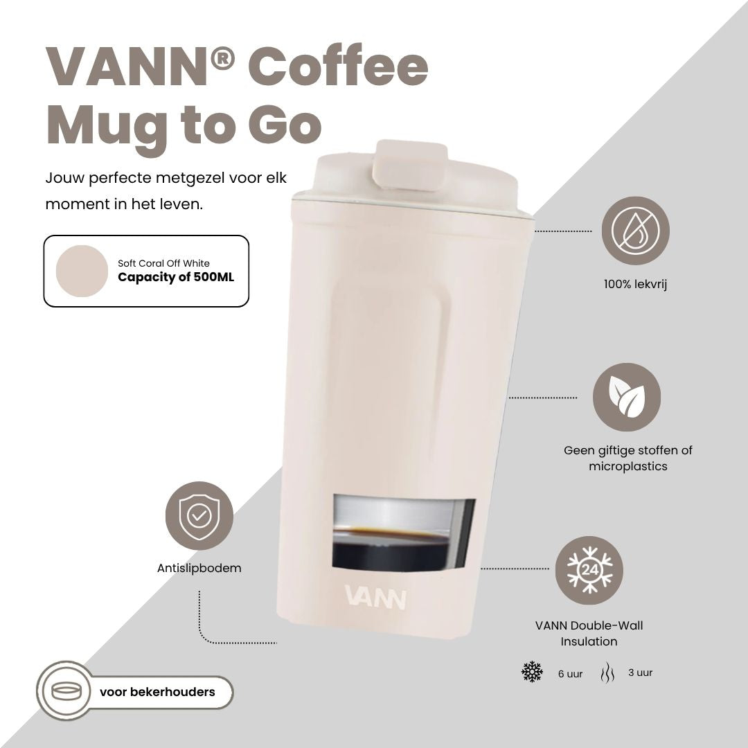 VANN® Koffiebeker Grande 500ML