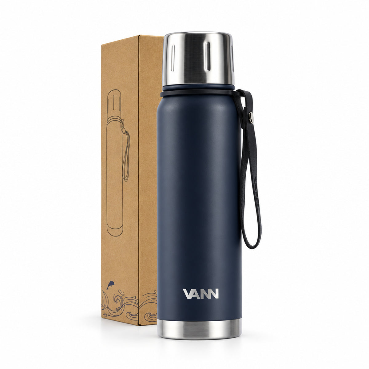 VANN Ritual Thermos - Dark Blue