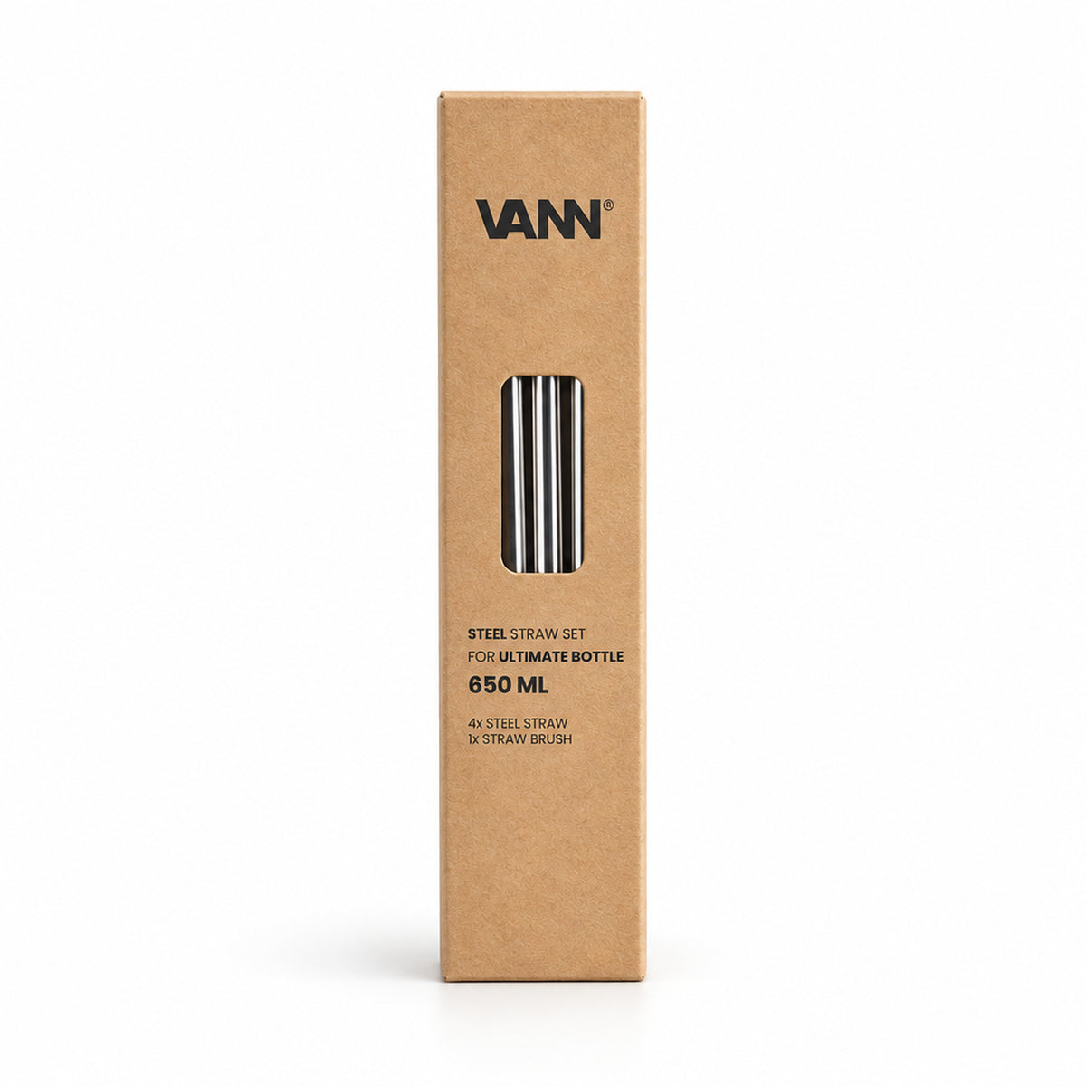 VANN RVS rietjesset Ultimate Bottle - 650 ml