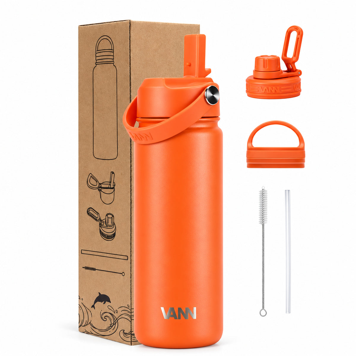 VANN Ultimate Bottle 500 ml - Orange