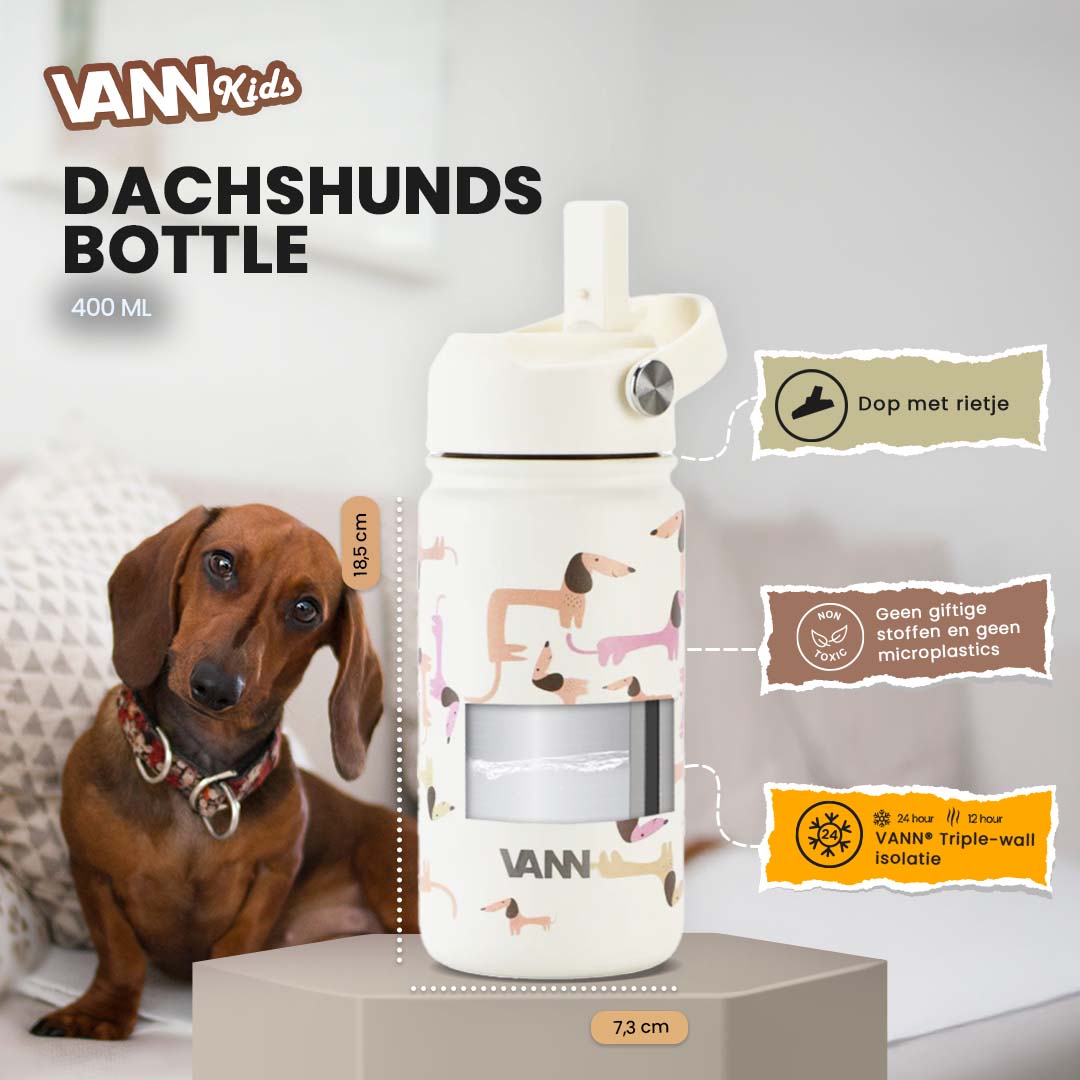 VANN® RVS KINDERDRINKFLES