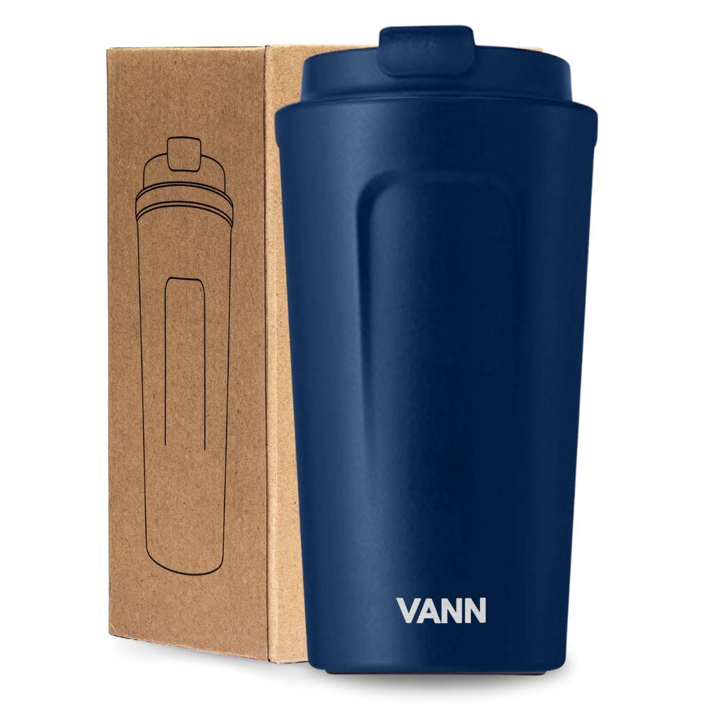 VANN® STAINLESS STEEL COFFEE MUG TO GO