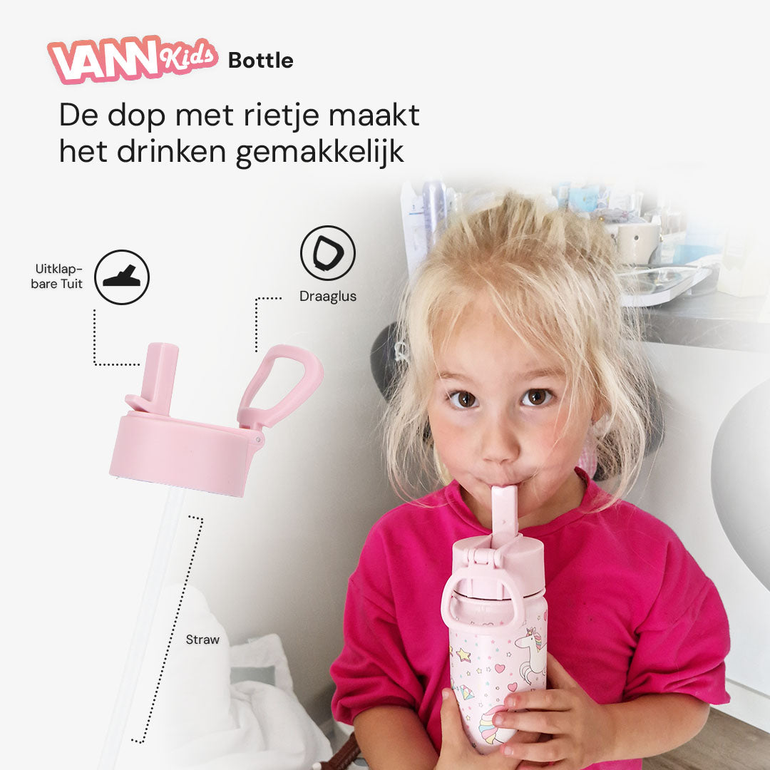 VANN® RVS KINDERDRINKFLES