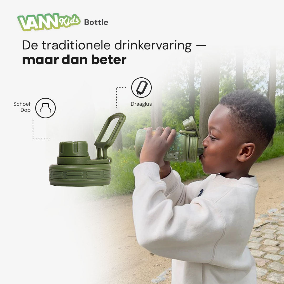 VANN® RVS KINDERDRINKFLES